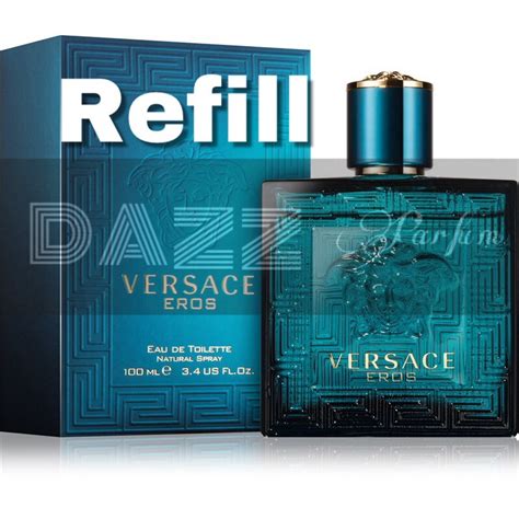 versace eros 125ml|versace eros refill.